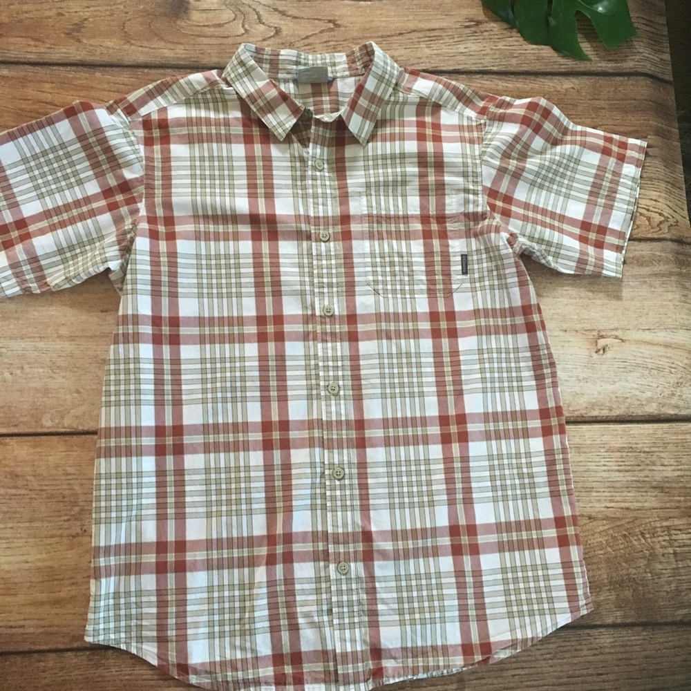 Columbia Mens Large Plaid Shirt